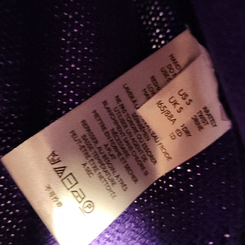 ❤️ ANTHROPOLOGIE MAEVE KIARA TEXTURED MERINO WOOL BLEND SWEATER, PURPLE, SMALL - Picture 9 of 13